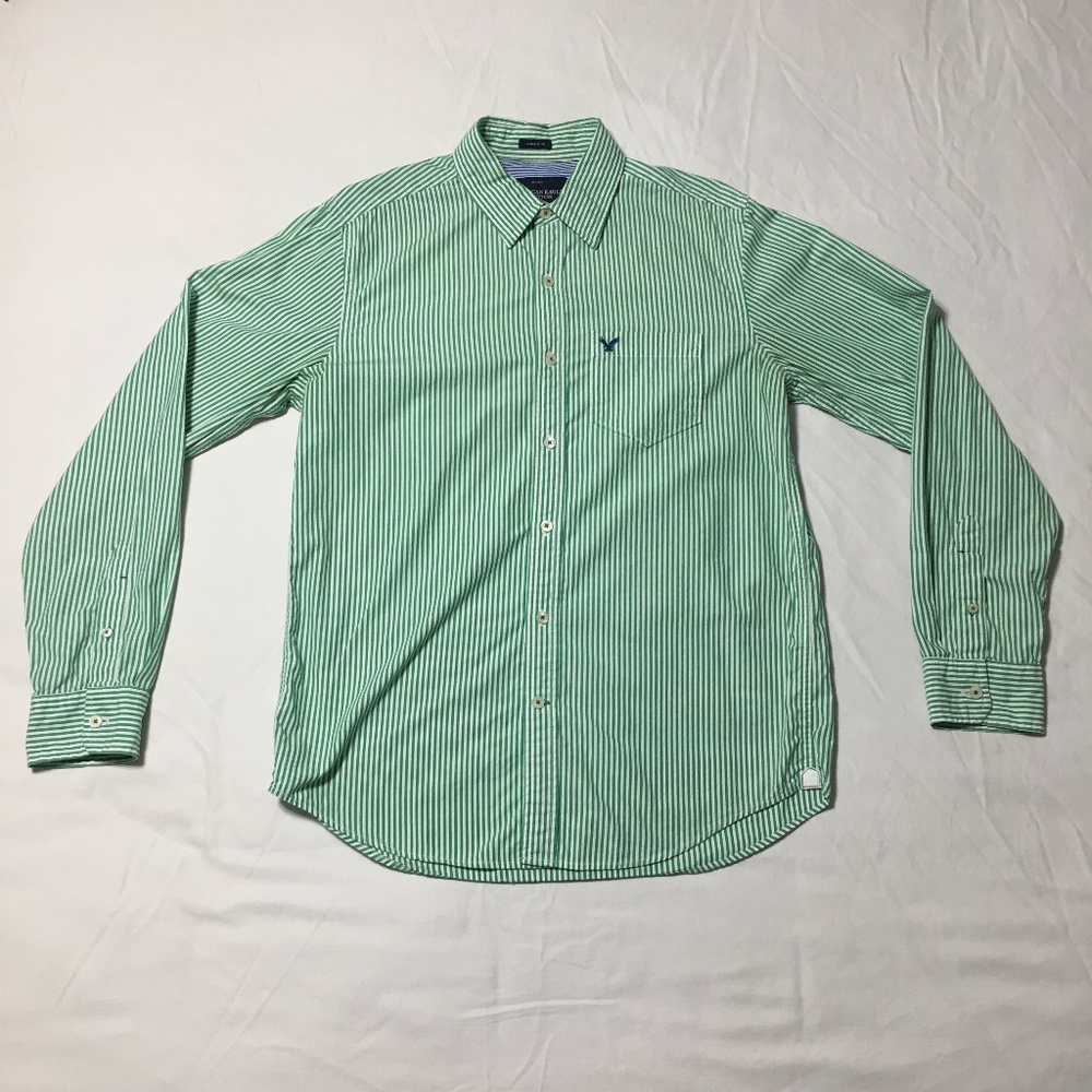 American Eagle Long Sleeve Button Down Shirt